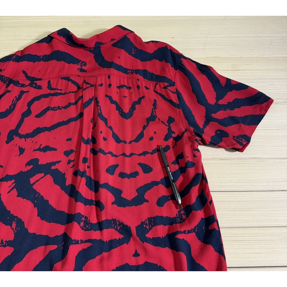 FC Barcelona Barca FCB Football Jersey Shirt Animal Print Red Black sz XXL - Picture 10 of 11
